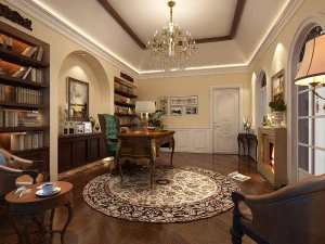 aile - ofis - &ccedil;alışma odası -058 3D Model