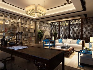 family - office - study room -059 3D 모델
