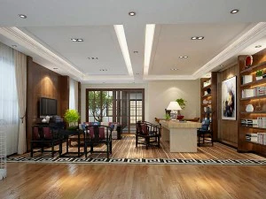 family - office - study room -063 3D Model