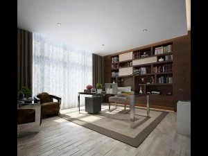 aile - ofis - çalışma odası -064 3D Model