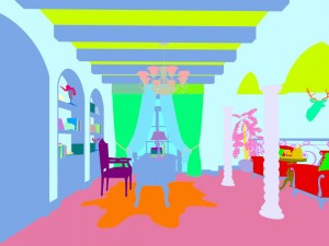 family - office - study room -066 3D Model
