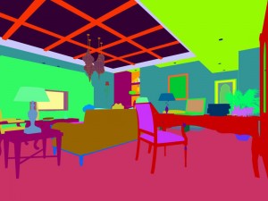 family - office - study room -068 3D Model
