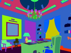 family - office - study room -074 Modelo 3D