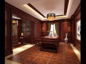 家庭-办公室-书房-075 3D 模型