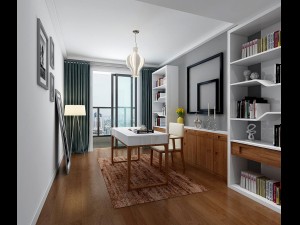 family - office - study room -077 3D मॉडल