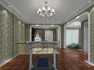 family - office - study room -080 3D Model