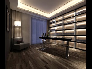 family - office - study room -082 3D मॉडल