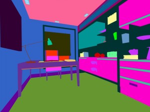 family - office - study room -083 3D Model