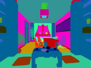 family - office - study room -088 3D Model