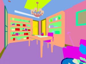 family - office - study room -094 3D मॉडल
