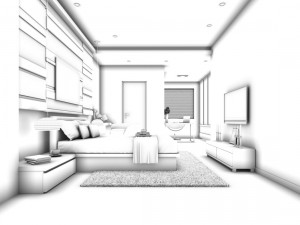 family - office - study room -096 Modelo 3D