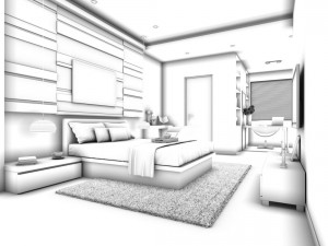 family - office - study room -096 Modelo 3D