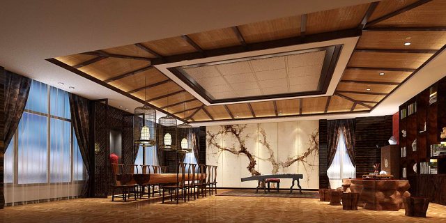 family - office - study room -0106 3D Модель .c4d .max .obj .3ds .fbx .stl .blend 