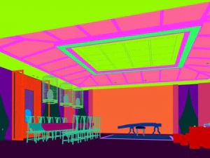 family - office - study room -0106 3D Model