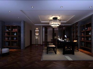 family - office - study room -0110 3D Model