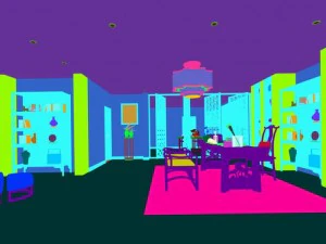 family - office - study room -0110 3D Model