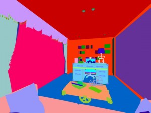 family - office - study room -0111 3D Model