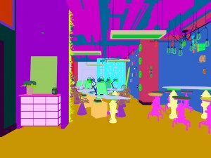 family - office - study room -0111 3D Model