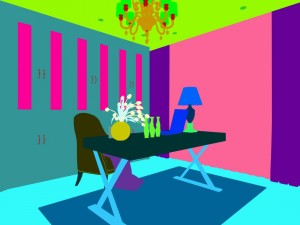 family - office - study room -0118 3D Model