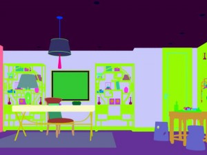 family - office - study room -0120 3D मॉडल