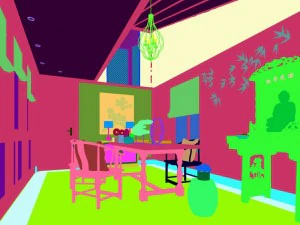 family - office - study room -0126 3D Model