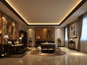 семья - офис - кабинет -0133 3D Модель