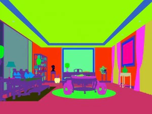 family - office - study room -0133 3D Model