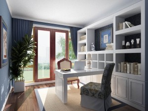family - office - study room -0134 3D 模型