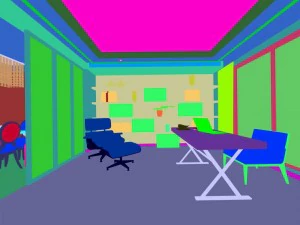 family - office - study room -0139 3D Model