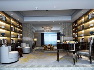 family - office - study room -0142 3D-Modell
