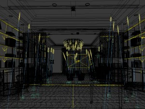 family - office - study room -0142 3D Model
