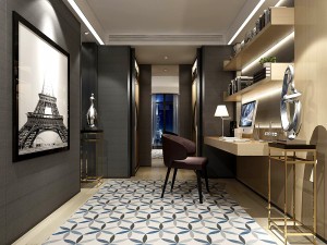 family - office - study room -0143 3D Model