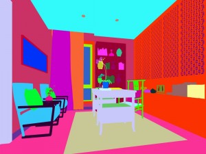 family - office - study room -0144 3D 모델