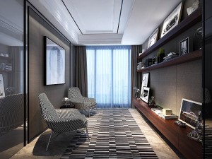 family - office - study room -0145 3D Model