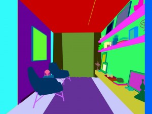 family - office - study room -0145 3D Model