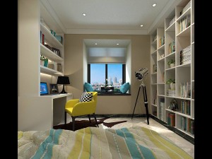 family - office - study room -0147 3D Model