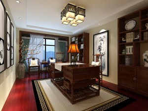 family - office - study room -0150 3D Model