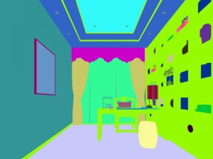 family - office - study room -0151 3D Model