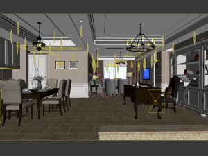 family - office - study room -0152 3D मॉडल