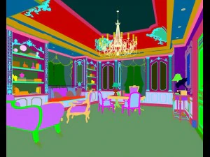 family - office - study room -0154 3D Model