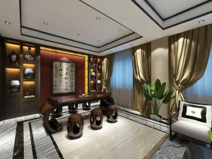 family - office - study room -0157 3D Model