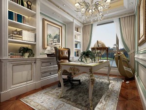 family - office - study room -0159 3D Model