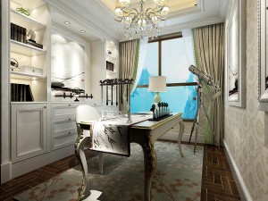 family - office - study room -0160 3Dモデル