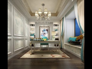 family - office - study room -0161 3D Model
