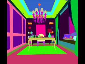 family - office - study room -0161 3D 模型