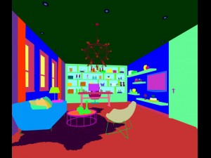 family - office - study room -0163 3D Modell