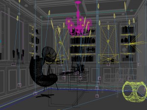 family - office - study room -0164 3D मॉडल