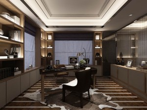 family - office - study room -0165 3D Модель