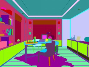 family - office - study room -0165 3D Model