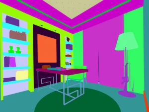 family - office - study room -0172 3D Model